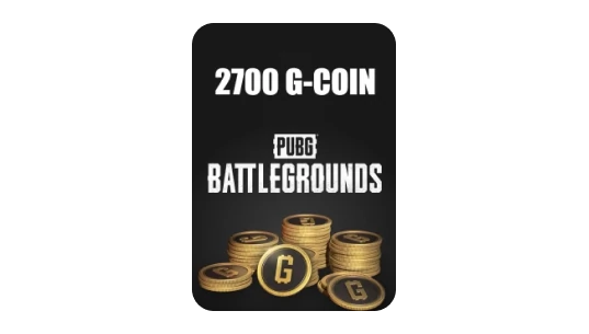 PUBG 2700 G-Coin Steam Key GLOBAL