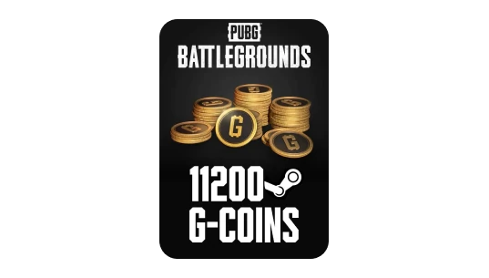 PUBG 11200 G-Coin Steam Key GLOBAL