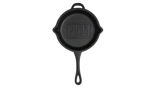 Foam Frying Pan Prop Replica - Black