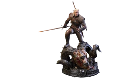 Geralt of Rivia Statue - Exclusive Version