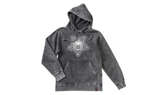 The Witcher Wolf And Signs Hoodie