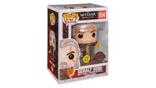 Games: Wild Hunt - Geralt Glow in The Dark Vinyl Figure