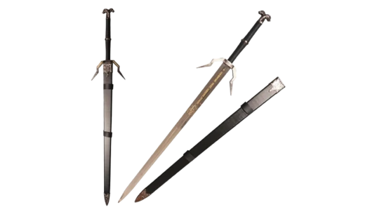 Game Cosplay Prop Geralt Sword - Silver