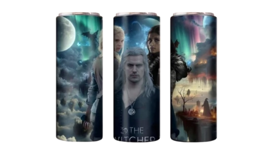 The Witcher Skinny Tumbler Wrap
