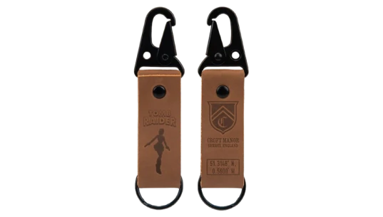 Croft Manor Keychain - Brown/Black