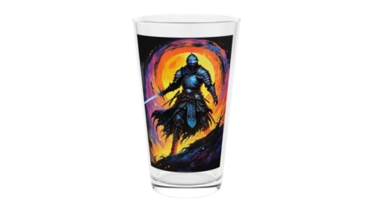 Elden Ring Logo Pint Glass - Clear