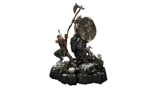 Kratos And Atreus Ivaldi’s Deadly Mist Armor Statue