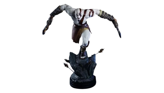 Lunging Kratos Exclusive Statue