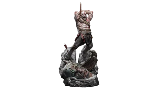 GOW: Kratos VS Troll Diorama Statue 1:6 Scale