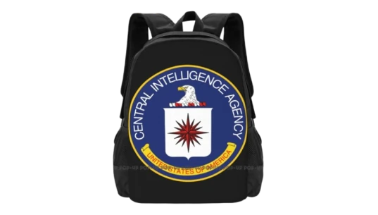 CIA Logo Backpack Large - Black