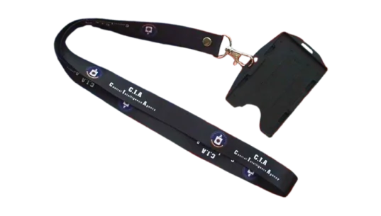 CIA ID Cardholder Neck Strap