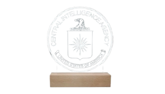 CIA Logo LED Lamp - RGB