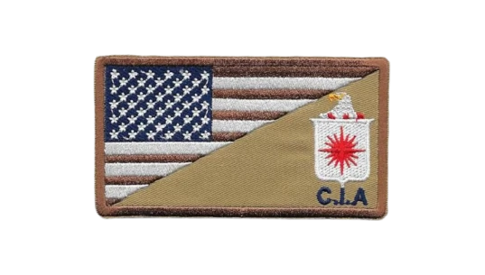 CIA Iraq & Afghanistan Service Desert Velcro Patch