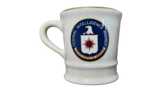 Vintage CIA Coffe Cup - White