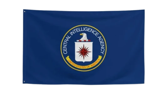 CIA Logo Flag - Blue