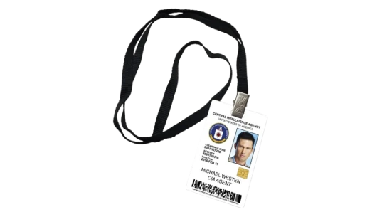 Michael Weston Novelty CIA Badge Prop