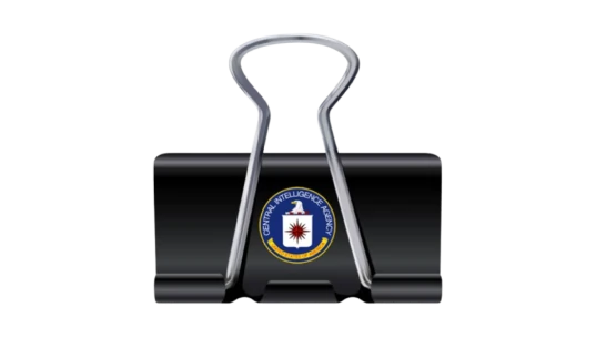 CIA Logo Paperclip - Black