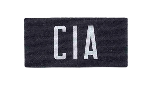 CIA Patch - Black