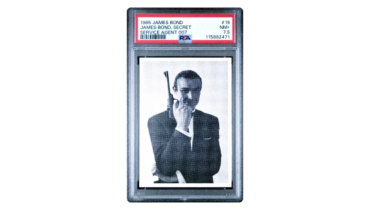1965 James Bond Secret Service Agent #19 PSA 7.5