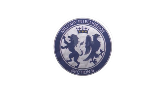 MI6 Holographic Sticker