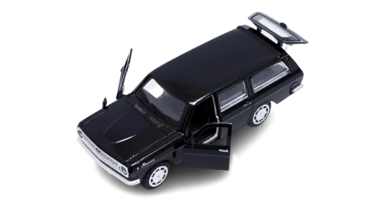 Volga GAZ-24-02 1:36 Scale - Black