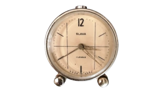 1957 USSR Table Alarm Clock