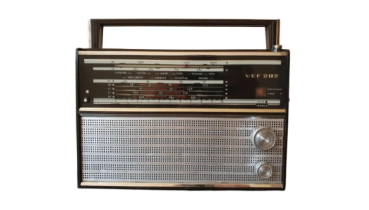 202 USSR Portable Radio Receiver