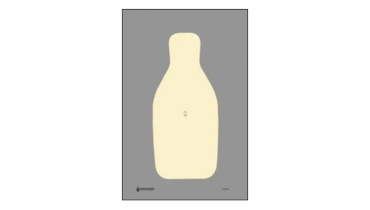 Standard FBI-Q Shooting Range Target