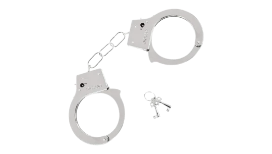 Metal Handcuffs with Keys
