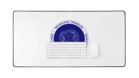 DGSI Logo Desk Mat - White