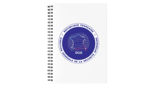 DGSI Logo Spiral Notebook - White