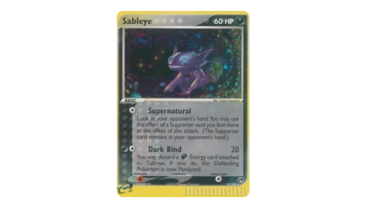 EX Sandstorm Sableye (SS10)
