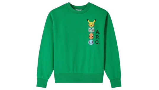 Green The Portrait Sweatshirt - Green