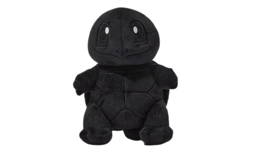 Squirtle Thunderbolt Miyashita Park Plush Doll - Black