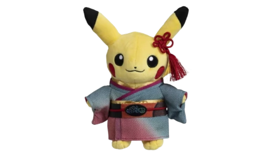 Kogei Kimono Pikachu Plush 8-in