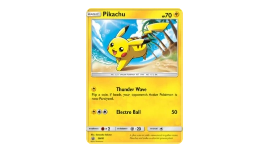 Pikachu V2 (SM 81)