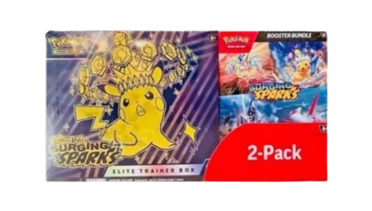 Scarlet & Violet Surging Sparks ETB 2-Pack (Costco)