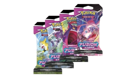 TCG Sword & Shield Fusion Strike Sleeved Booster Pack 10 Cards