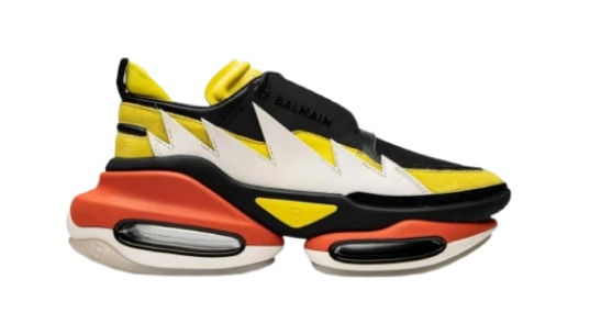 B-Bold Low Top Sneakers - Yellow/Black/Red
