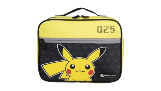 Pikachu Block Fundamentals Lunch Bag - Yellow/Black