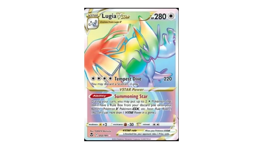 Lugia VSTAR 195 Silver Tempest