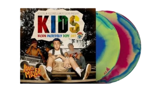 K.I.D.S. 2XLP Vinyl - Red/Blue/Green Swirl
