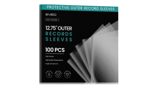 100 Vinyl Record Sleeves Outer – Crystal Clear