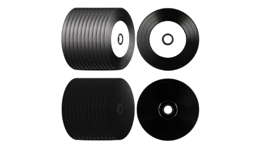 25 Pcs CD-R Blank Vinyl Discs