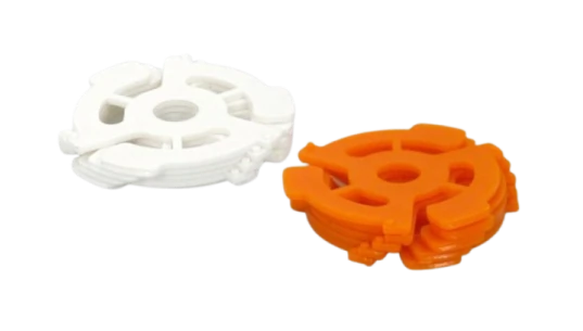45 RPM 7" Vinyl Record Adapters - 10 PCs