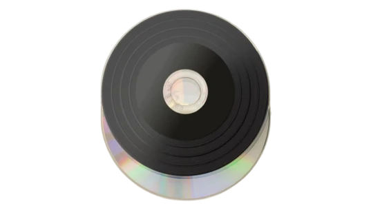 Blank Mini 8cm Black Vinyl CD-R