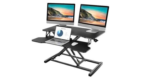 Height Adjustable Standing Desk - Black