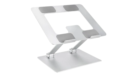 Portable Ergonomic Laptop Stand - Silver