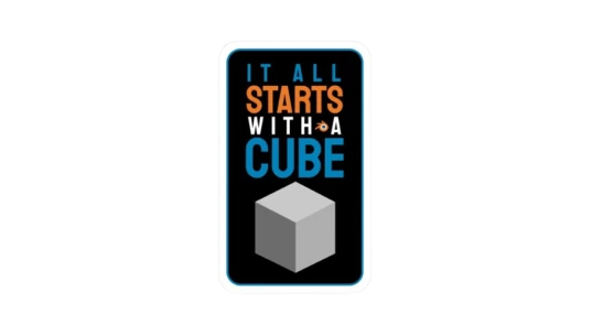 It All Starts With A Cube Sticker