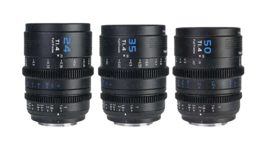 Vision Prime 1 T1.4 Cine Lens Kit - E - Black